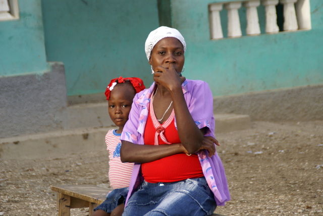 Haitian mother