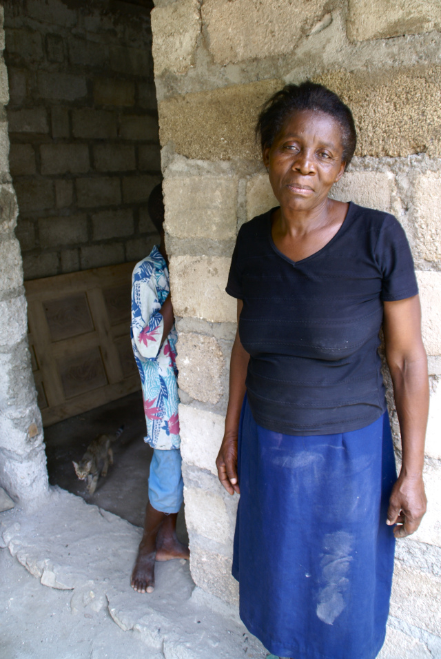 Haitian woman home